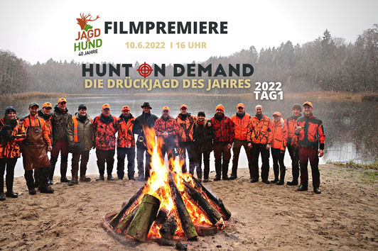 Die Drückjagd des Jahres Filmpremiere auf der Jagd & Hund in Dortmund