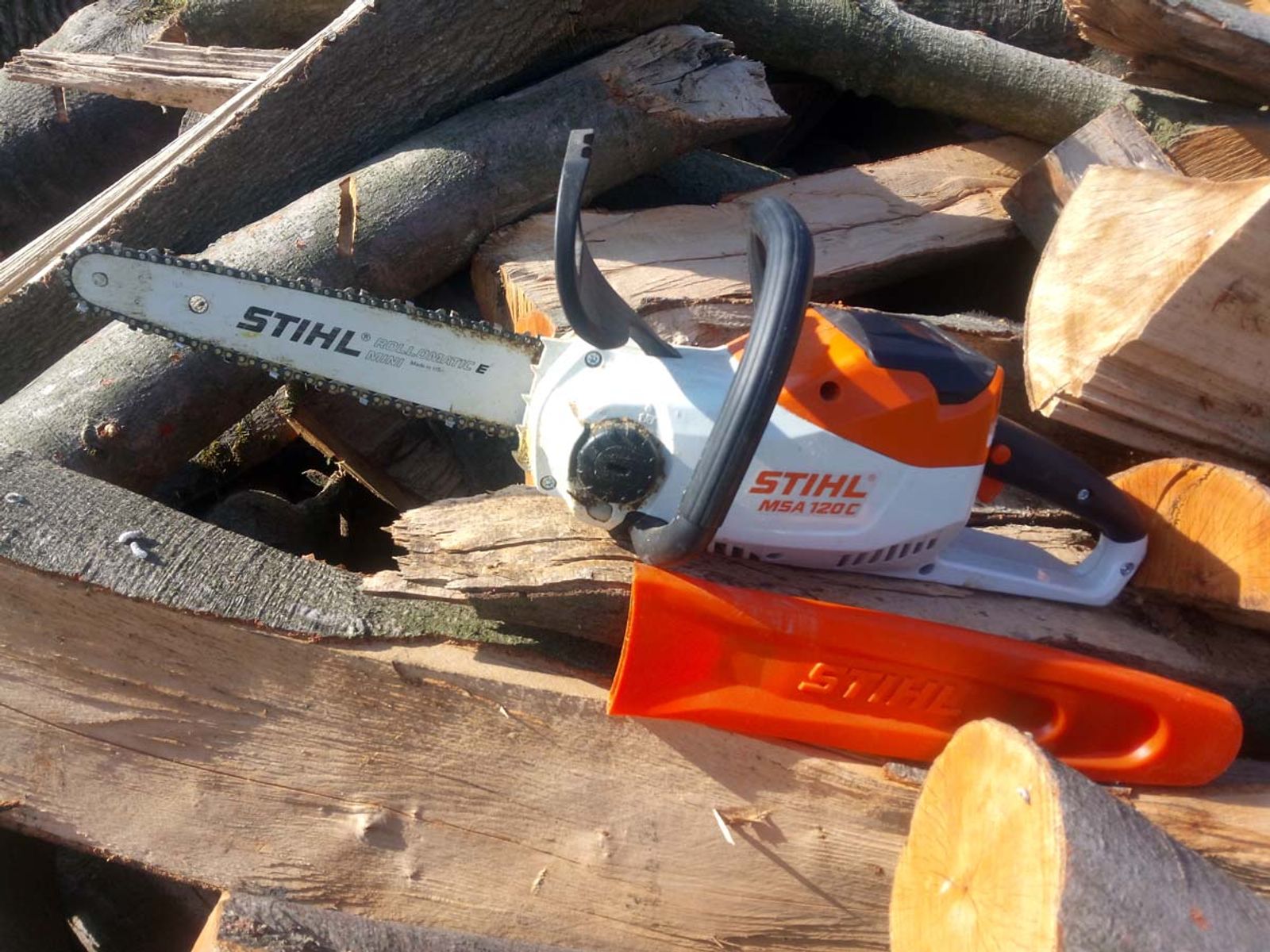 Akku-Motorsäge Stihl MSA 120 C - Geartester