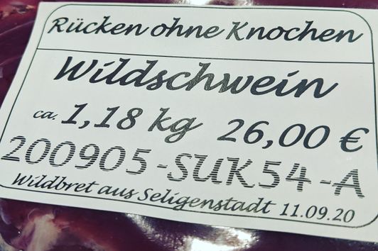 DIY - Professionelle Label für Wildbretportionen + einfache Wildbretverwaltung