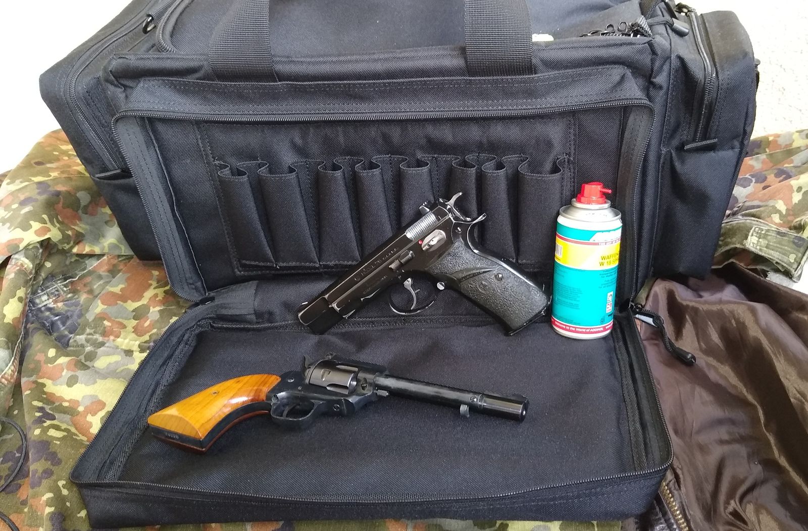 Kurzwaffen-Tasche Mittel - geeignet für Handfeuerwaffen, Einsatztaschen, Taschen/ Rucksäcke/ Koffer, Ausrüstung, Alle Kategorien