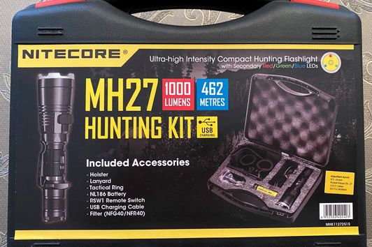 Vorstellung der LED Taschenlampe Nitecore MH27 „Hunting Set“