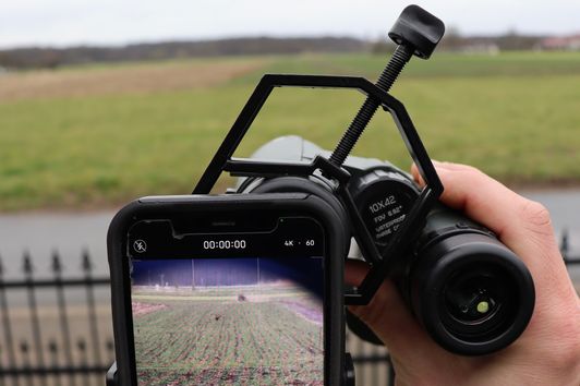 Handyadapter fürs Fernglas oder Spektiv