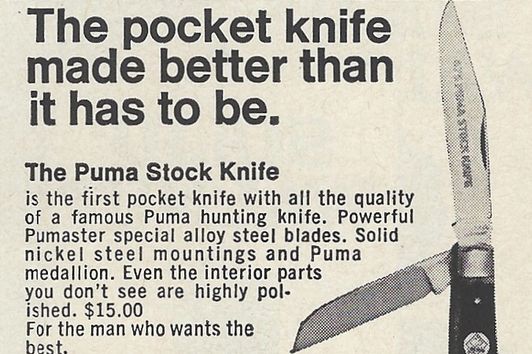 Als Neuauflage in PUMA's SGB-Linie:  Klassische „Cowboy“-Taschenmesser im US-Stil