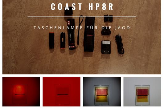 Coast Portland HP8R – Fokustaschenlampe für die Jagd