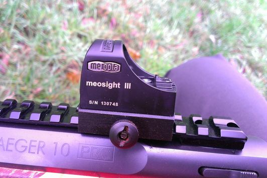 Die Meopta Meosight III Rotpunktvisierung