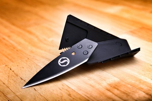 Das Messer was IMMER am Mann ist - Backup Knife von Schmeisser