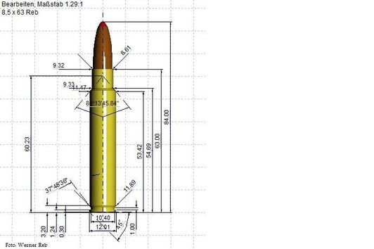 Kaliber 8,5x63 und 8,5x63R