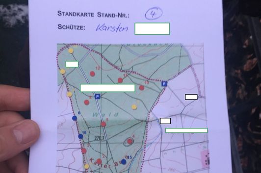 Die perfekte Drückjagd-Standkarte ?