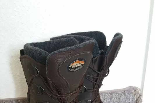 1 Winter mit dem Thermostiefel Meindl Sölden