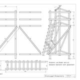 Bauanleitung Dreieck Drückjagdbock -  Einfach genial 