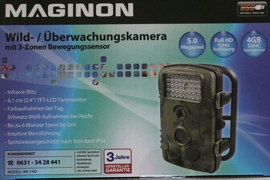 Maginon Wildkamera von Aldi