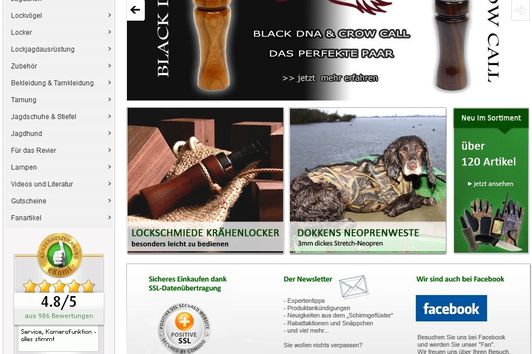 Reisebericht zum Besuch beim Onlineshop HUBERTUS FIELDSPORTS & Familie Busch