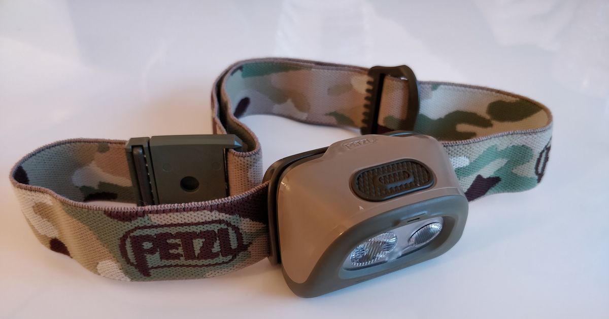 Petzl - Stirnlampe Tactikka+ RGB - Head torch