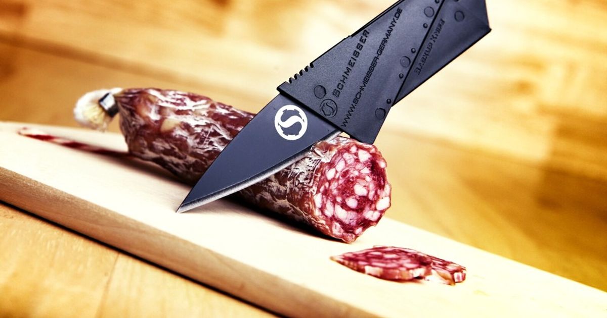 Das Messer Was Immer Am Mann Ist Backup Knife Von Schmeisser 0915