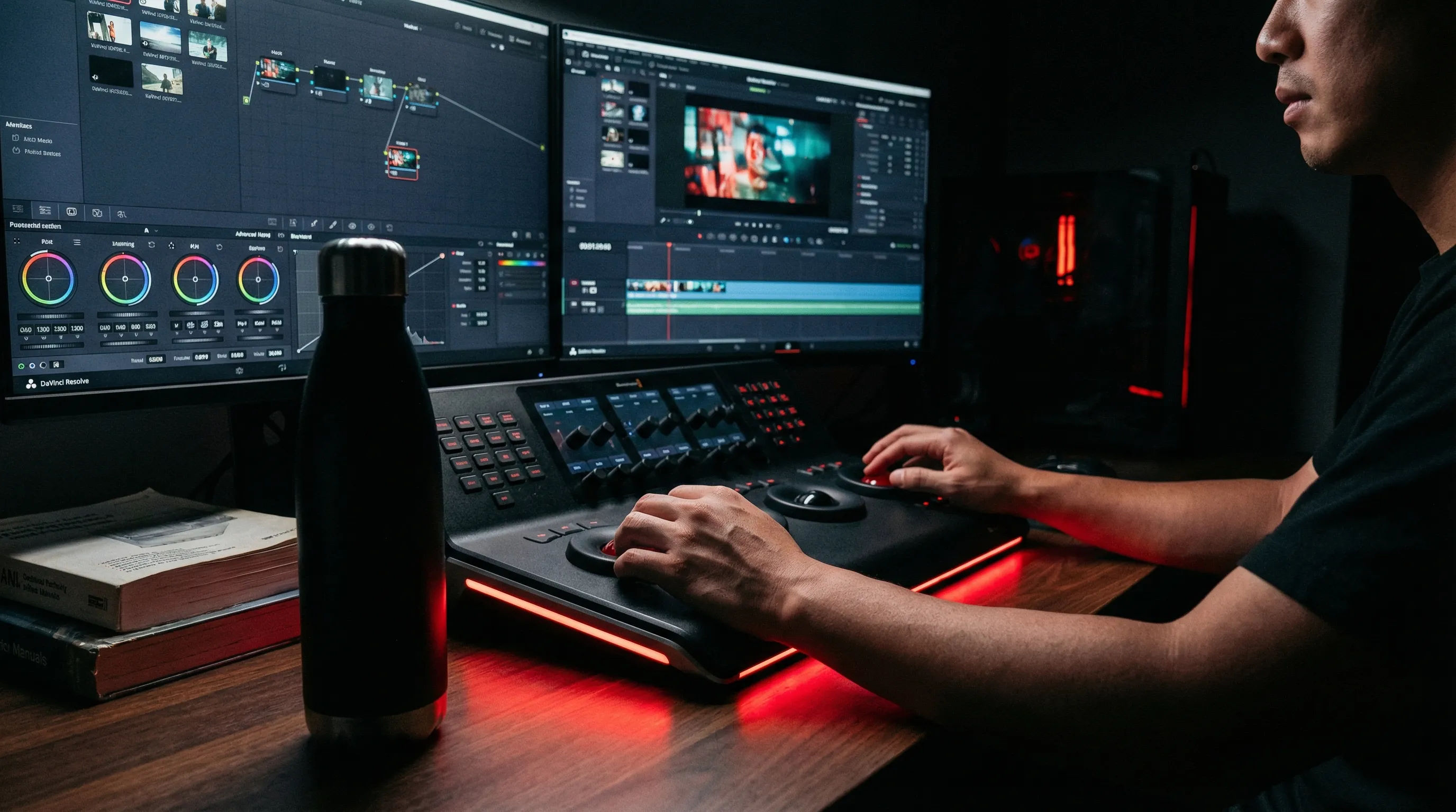 Cinematic editing suite