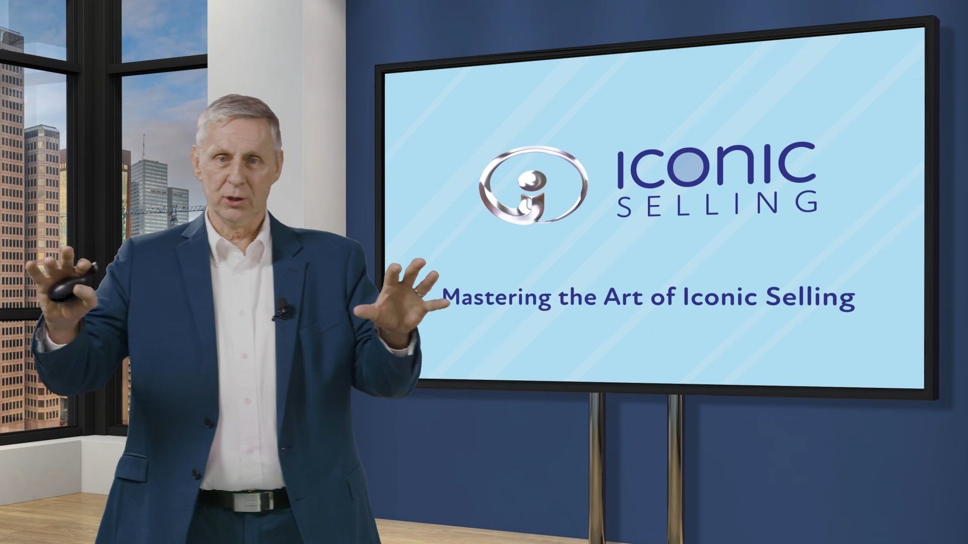 Professional sales training video series for corporate leadership teams