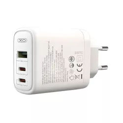 Φορτιστής Πρίζας XO CE04 65W Fast Charger TYPE-C PD65W USB-A QC Φορτιστής Πρίζας XO CE04 65W Fast Charger TYPE-C PD65W USB-A QC