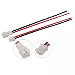 JST-PH2.0 2Pin Micro Connector M-F Plug Cable Terminal 10CM 26AWG JST-PH2.0 2Pin Micro Connector M-F Plug Cable Terminal 10CM 26AWG