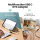 Αντάπτορας USB-C Σε USB 3.0 Μαύρο OTG 5Gbps Αντάπτορας USB-C Σε USB 3.0 Μαύρο OTG 5Gbps