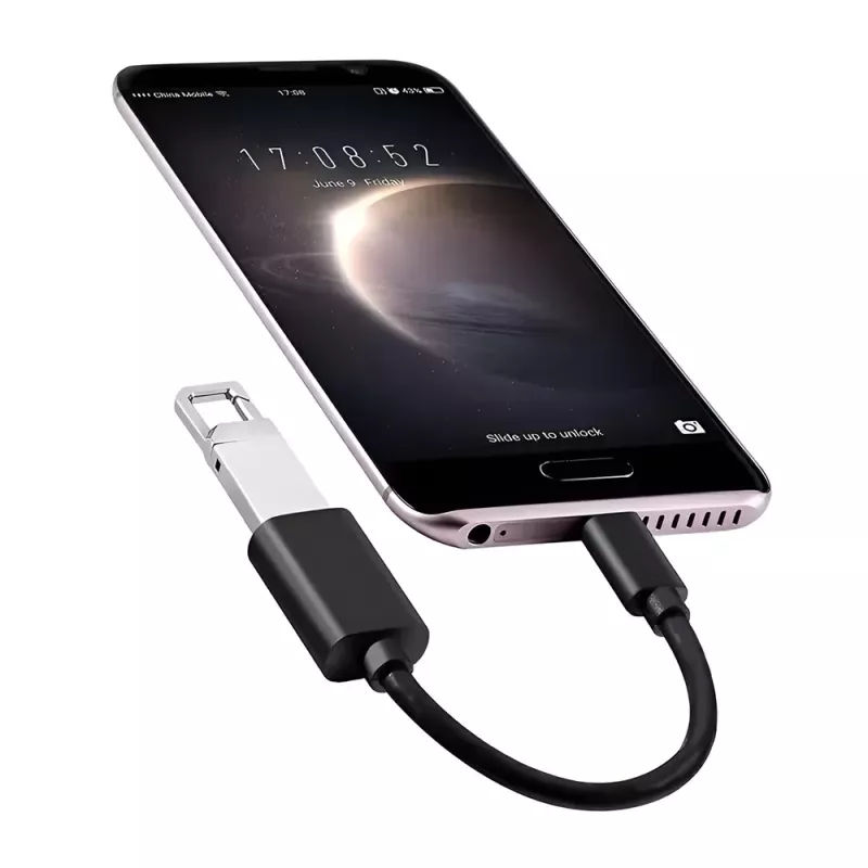 Αντάπτορας USB-C Σε USB 3.0 Μαύρο OTG 5Gbps Αντάπτορας USB-C Σε USB 3.0 Μαύρο OTG 5Gbps