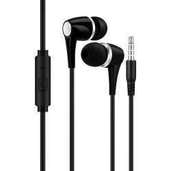 Handsfrree Ακουστικά Ενσύρματα Jack 3.5mm Μαύρα Wired Earphones XO EP21 Handsfrree Ακουστικά Ενσύρματα Jack 3.5mm Μαύρα Wired Earphones XO EP21