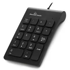 Αριθμητικό Πληκτρολόγιο Μαύρο USB Numeric Keypad Black Powertech PT-938 Αριθμητικό Πληκτρολόγιο Μαύρο USB Numeric Keypad Black Powertech PT-938