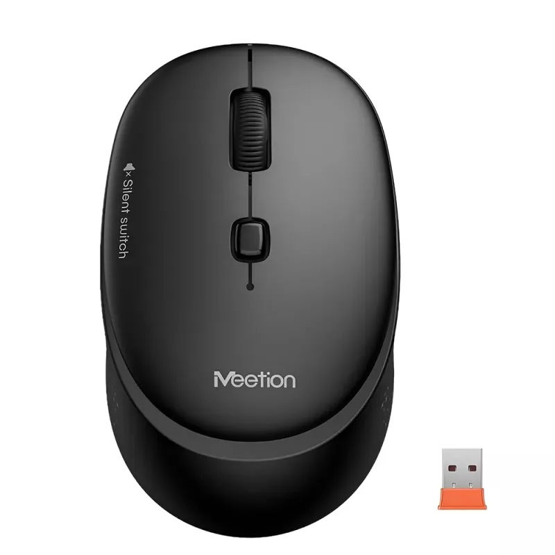 Ασύρματο Ποντίκι 2.4G Μαύρο 1600dpi Meetion MT-R571 Ασύρματο Ποντίκι 2.4G Μαύρο 1600dpi Meetion MT-R571