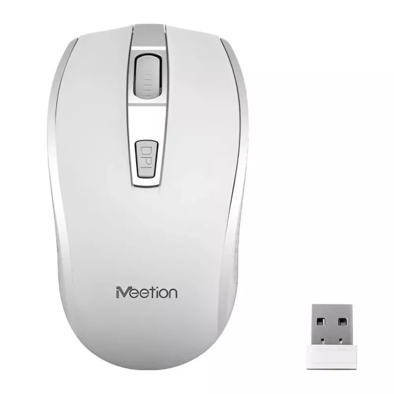 Ασύρματο Ποντίκι Εργονομικό 2.4G Λευκό Meetion MT-R560 Ασύρματο Ποντίκι Εργονομικό 2.4G Λευκό Meetion MT-R560