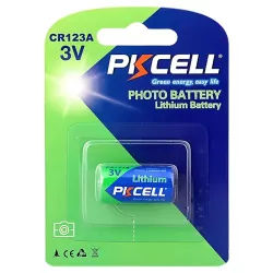 Μπαταρία Λιθίου CR123A 3V Pkcell Μπαταρία Λιθίου CR123A 3V Pkcell