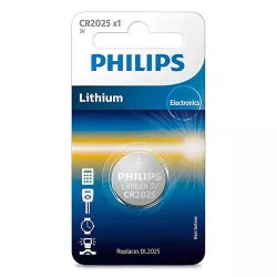 Μπαταρία Λιθίου CR2025 3V Υψηλής Απόδοσης Philips Μπαταρία Λιθίου CR2025 3V Υψηλής Απόδοσης Philips