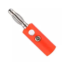 Βύσμα Banana Plug 4.5mm Με Βίδα Κόκκινο Goobay Βύσμα Banana Plug 4.5mm Με Βίδα Κόκκινο Goobay