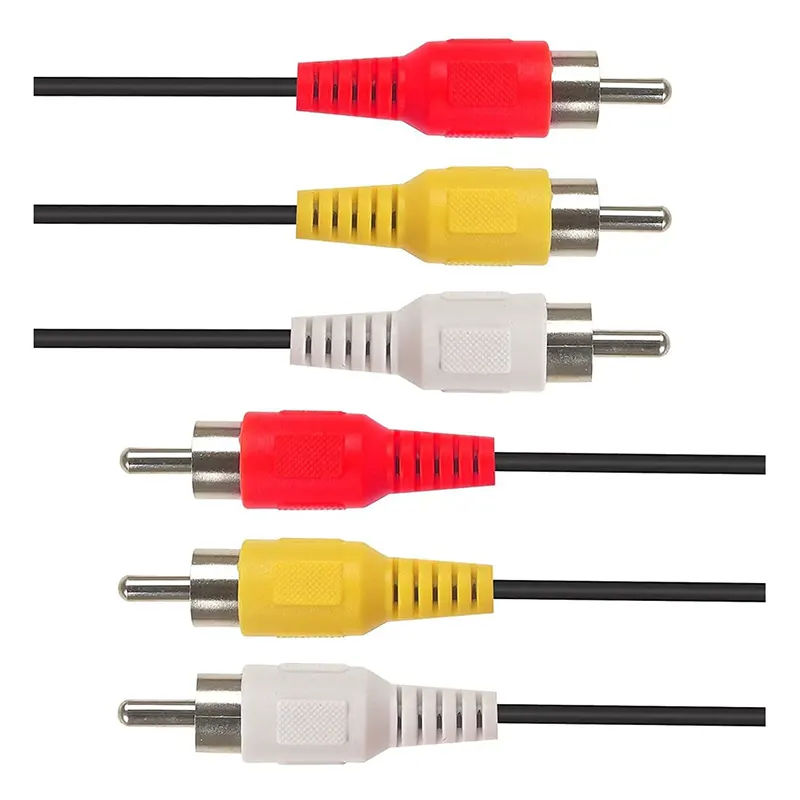 Καλώδιο Ήχου 3x RCA Σε 3x RCA AV240-33N 1.5m Μαύρο CABLETIME Καλώδιο Ήχου 3x RCA Σε 3x RCA AV240-33N 1.5m Μαύρο CABLETIME
