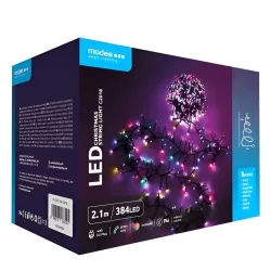 Χριστουγεννιάτικα Φωτάκια LED RGB 384 Πολύχρωμα 2.1m IP44 Modee Χριστουγεννιάτικα Φωτάκια LED RGB 384 Πολύχρωμα 2.1m IP44 Modee