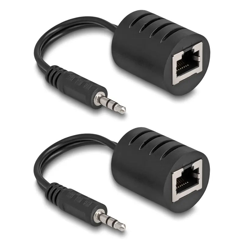 Audio Extender 3.5mm Σε 3.5mm Μέσω RJ45 Έως 50m 87858 DELOCK Audio Extender 3.5mm Σε 3.5mm Μέσω RJ45 Έως 50m 87858 DELOCK