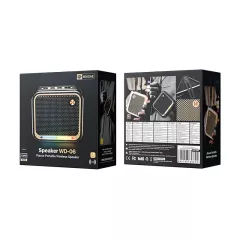 Φορητό Ηχείο Bluetooth 5.3 Με RGB Φωτισμό Μαύρο WK WD06 Φορητό Ηχείο Bluetooth 5.3 Με RGB Φωτισμό Μαύρο WK WD06
