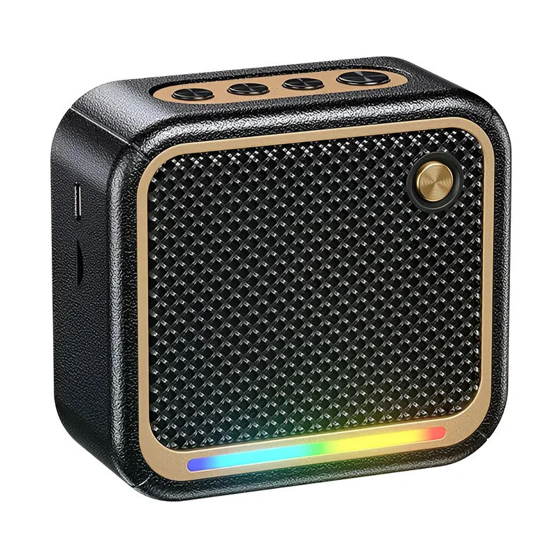 Φορητό Ηχείο Bluetooth 5.3 Με RGB Φωτισμό Μαύρο WK WD06 Φορητό Ηχείο Bluetooth 5.3 Με RGB Φωτισμό Μαύρο WK WD06