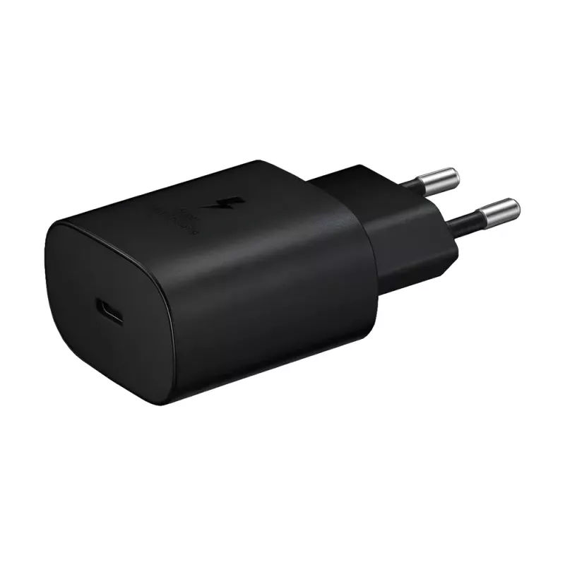 Φορτιστής USB-C 25W Μαύρος GaN Samsung EP-T2510NBEGWW Φορτιστής USB-C 25W Μαύρος GaN Samsung EP-T2510NBEGWW