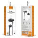Handsfree Ακουστικά 3.5mm In-Ear Με Μικρόφωνο Γκρι LDNIO HP05