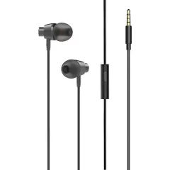 Handsfree Ακουστικά 3.5mm In-Ear Με Μικρόφωνο Γκρι LDNIO HP05
