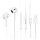 Handsfree Ακουστικά Lightning In-Ear Με Μικρόφωνο Λευκά YISON X7