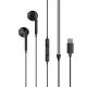 Handsfree Ακουστικά Type-C Μαύρα Με Ψηφιακή Αποκωδικοποίηση XO EP72 Handsfree Ακουστικά Type-C Μαύρα Με Ψηφιακή Αποκωδικοποίηση XO EP72