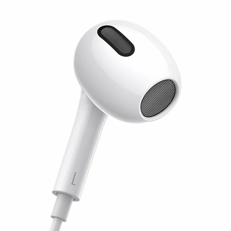 Handsfree In-Ear USB-C Με Μικρόφωνο Λευκά Baseus Encok C17 Handsfree In-Ear USB-C Με Μικρόφωνο Λευκά Baseus Encok C17