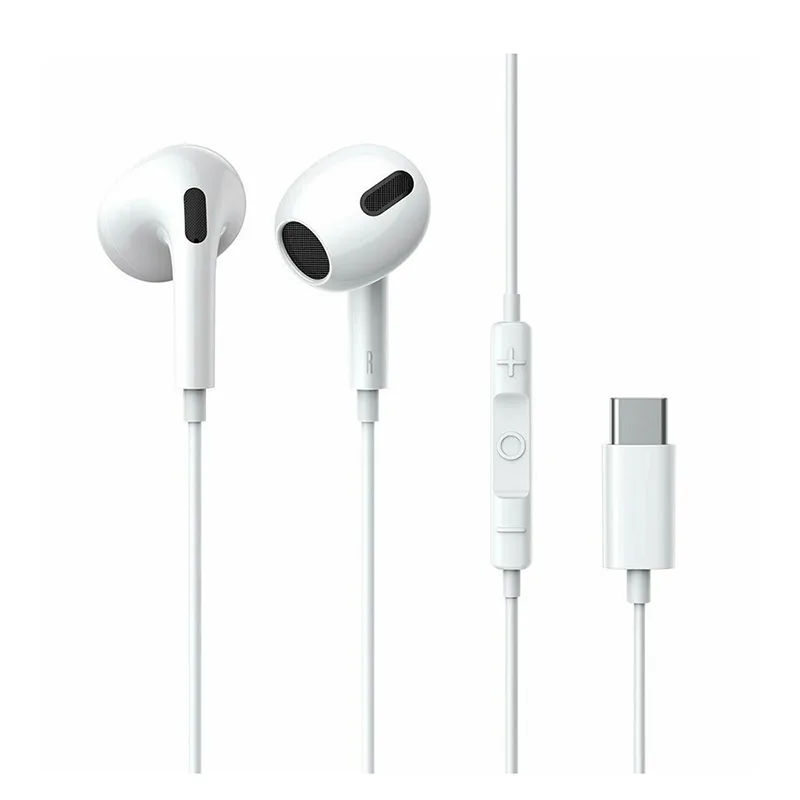 Handsfree In-Ear USB-C Με Μικρόφωνο Λευκά Baseus Encok C17 Handsfree In-Ear USB-C Με Μικρόφωνο Λευκά Baseus Encok C17