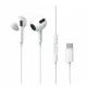 Handsfree In-Ear USB-C Με Μικρόφωνο Λευκά Baseus Encok C17 Handsfree In-Ear USB-C Με Μικρόφωνο Λευκά Baseus Encok C17