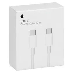Καλώδιο Φόρτισης USB-C Σε USB-C 2 m Λευκό Apple MLL82ZM/A Καλώδιο Φόρτισης USB-C Σε USB-C 2 m Λευκό Apple MLL82ZM/A