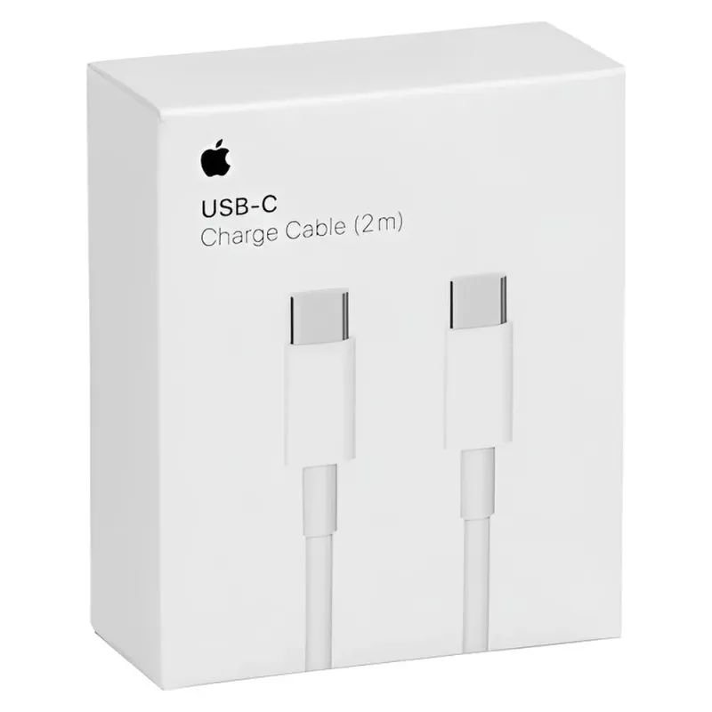Καλώδιο Φόρτισης USB-C Σε USB-C 2 m Λευκό Apple MLL82ZM/A Καλώδιο Φόρτισης USB-C Σε USB-C 2 m Λευκό Apple MLL82ZM/A