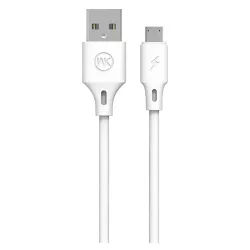 Καλώδιο Φόρτισης USB Σε Micro USB Λευκό 1m WK WDC-092 Καλώδιο Φόρτισης USB Σε Micro USB Λευκό 1m WK WDC-092