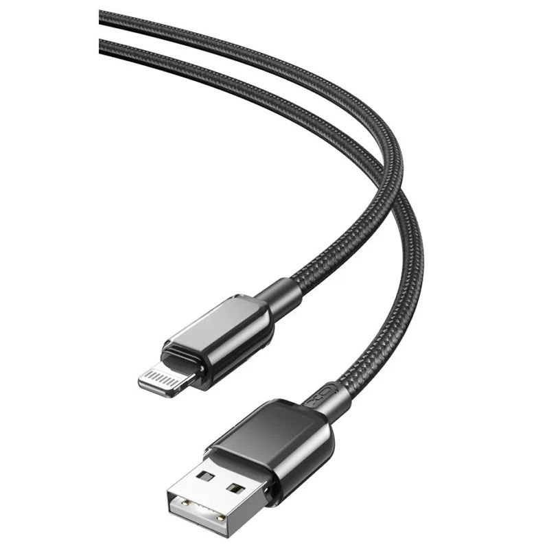Καλώδιο Lightning Γρήγορης Φόρτισης Δεδομένων 5A PVC 1m Μαύρο XO NB249 Καλώδιο Lightning Γρήγορης Φόρτισης Δεδομένων 5A PVC 1m Μαύρο XO NB249