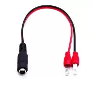 Καλώδιο Τροφοδοσίας DC 5.5×2.1 mm Σε Μεταλλικά Άκρα Flat