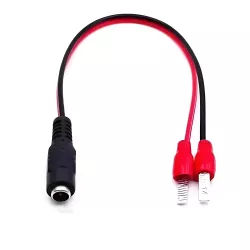 Καλώδιο Τροφοδοσίας DC 5.5×2.1 mm Σε Μεταλλικά Άκρα Flat